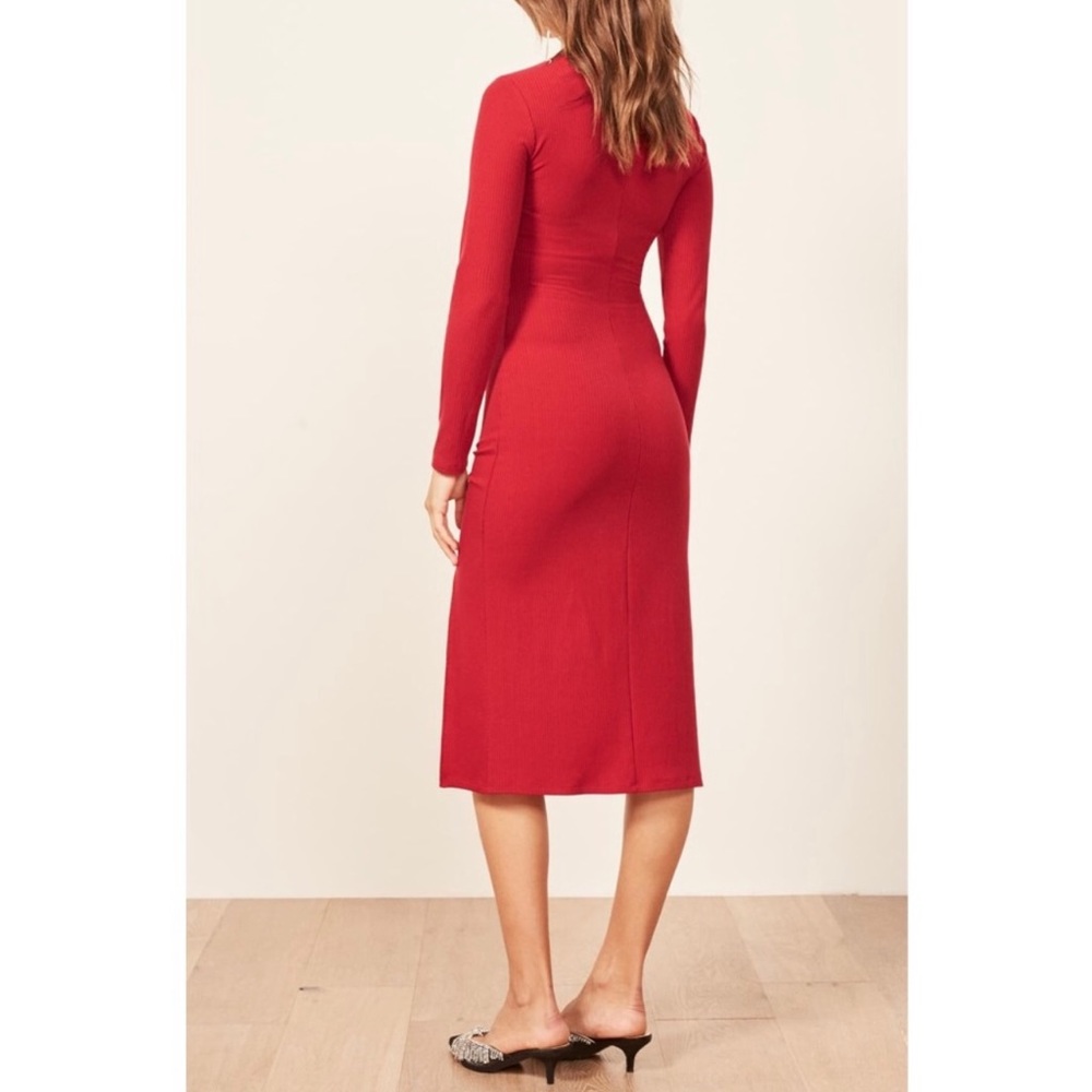 REFORMATION Piazza Midi Dress - Picture 5 of 5
